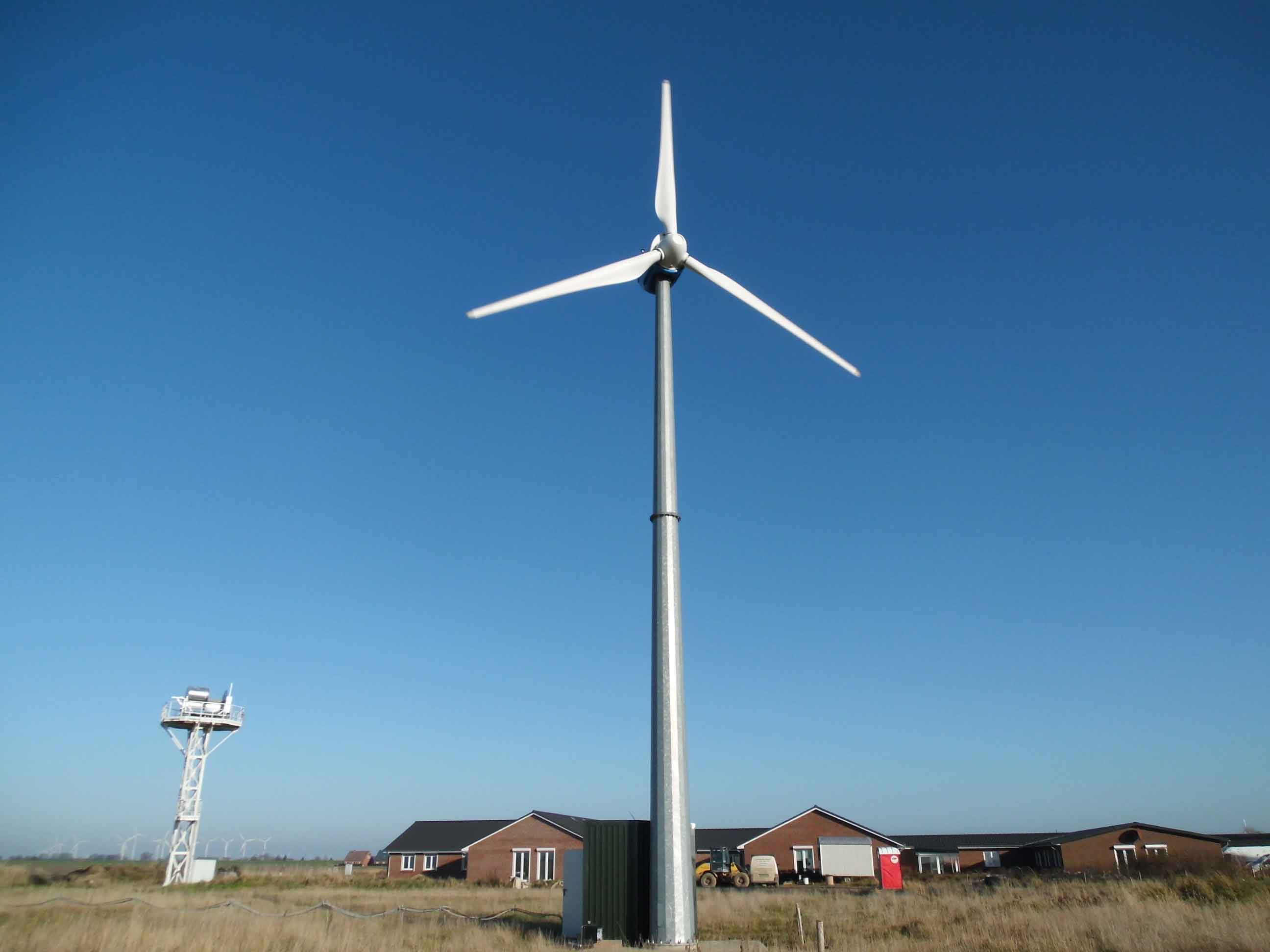 horizontale Windanlagen mit 10kW, 15kW, 30kW, 50kW Windräder, Windenergieanlage